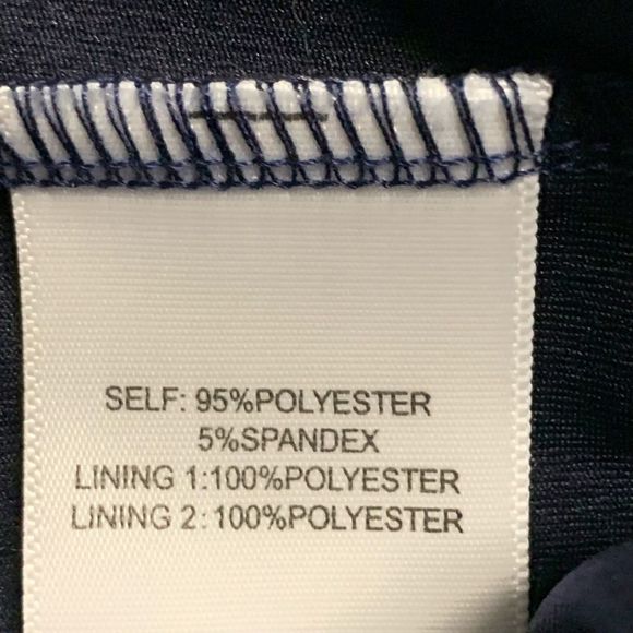 Rose+Olive Velvet Spaghetti Strap Top Deep Blue Pleated Detail Size Small - Picture 9 of 11